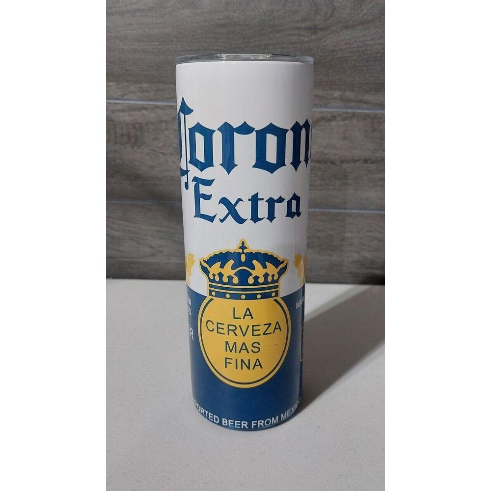 20oz‎ Tumbler | Skinny | Straight | Sublimation |Gift CORONA BEER AMERICAN#C3